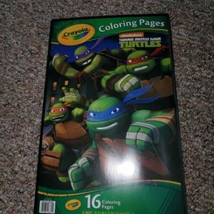 Ninja turtle coloring sheets